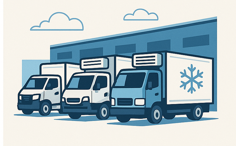 冷凍車のイメージ