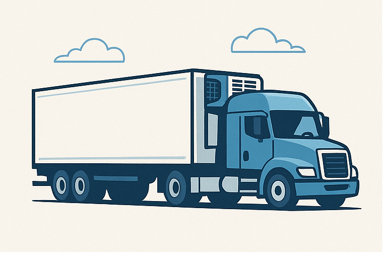 冷凍・冷蔵軽貨物車両のイメージ